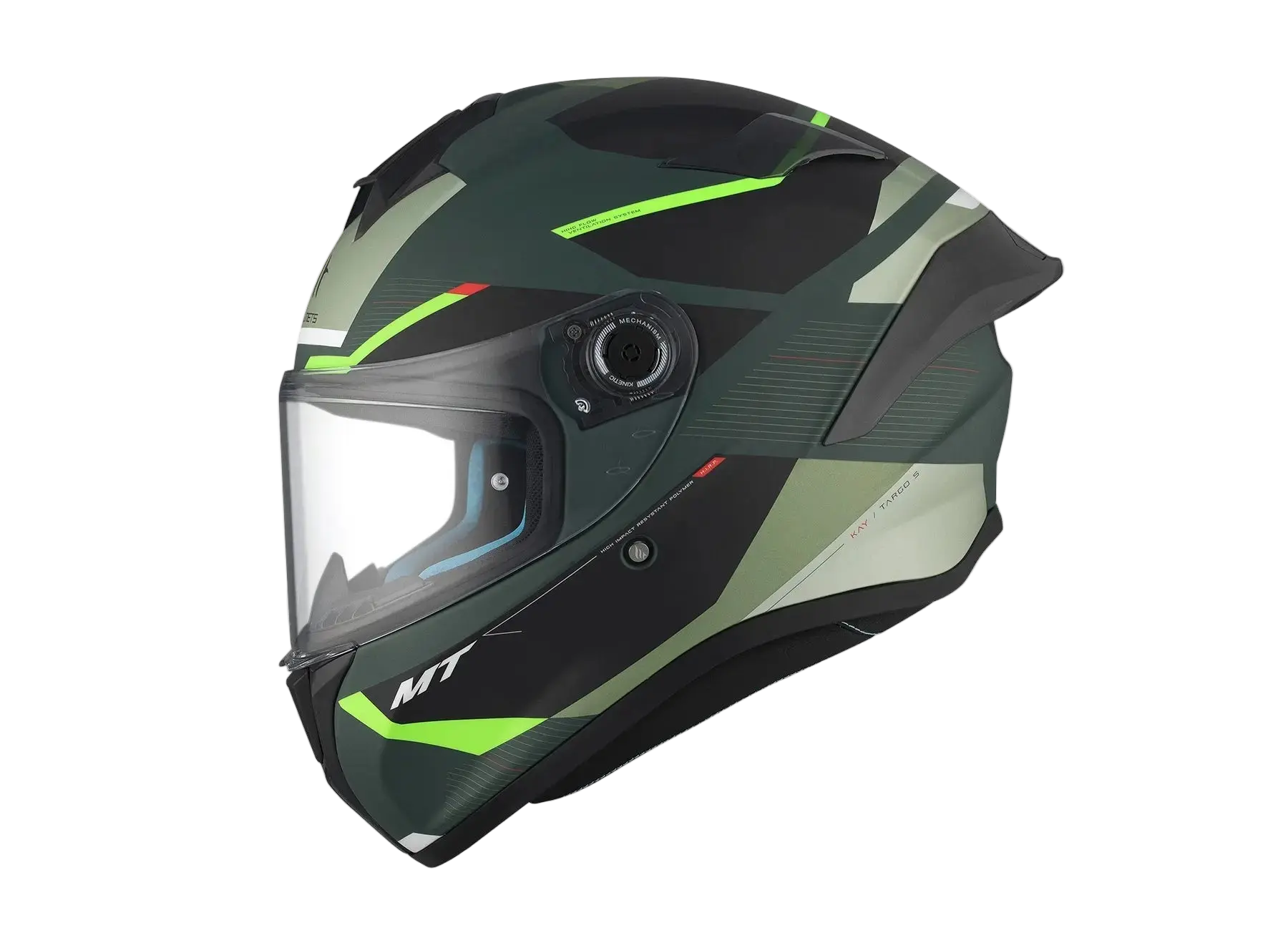 MT Targo S Kay C6 Opaco Moto Turismo Integrale Caschi 