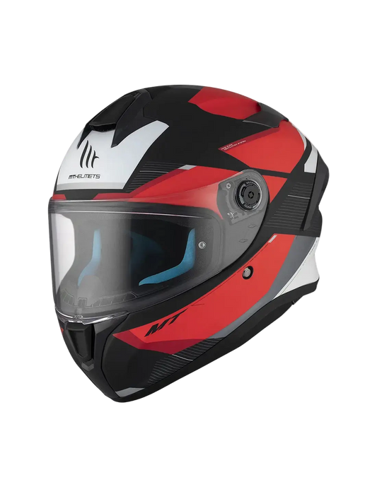 MT Targo S Kay B5 Sportivo Turismo moto Integrali Caschi Opaco Rosso 