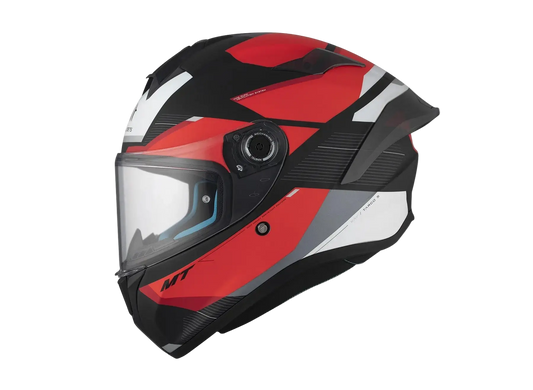 MT Targo S Kay B5 Sportivo Turismo moto Integrali Caschi Opaco Rosso 