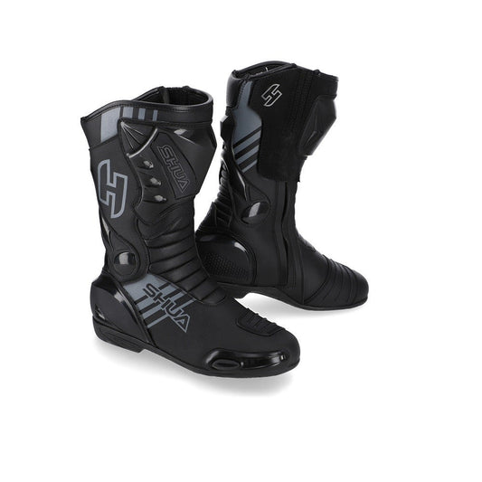 SHUA BOTAS PIEL SUPER TECH NERO GRIS – Yamoto.it