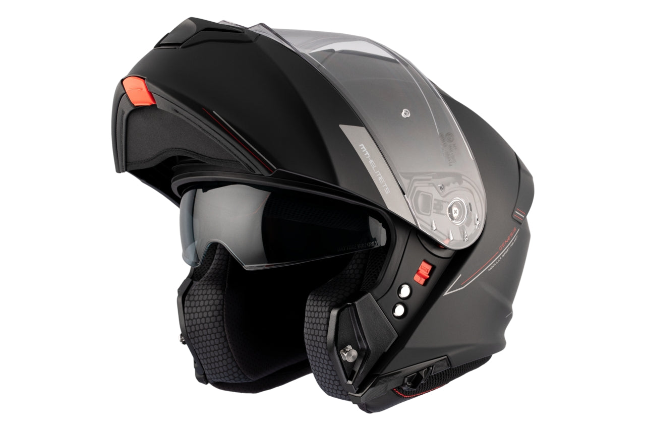 MT GENESIS SV SOLID A1 TURISMO CASCO NEGRO MATE