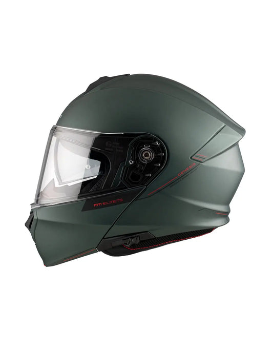 MT GENESIS SV SOLID A6 VERDE MATE Cascos de aventura