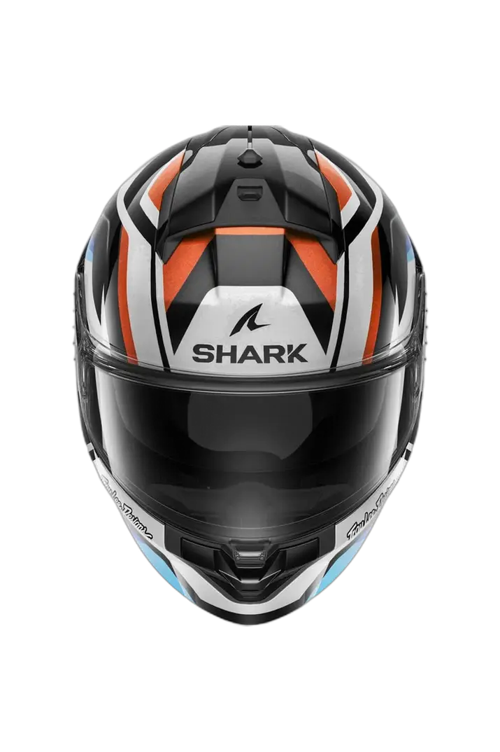 SHARK RIDILL 2 APEX Moto Integrali Caschi Nero Bianco Blu 