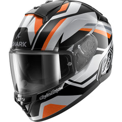  SHARK HE1111ESKO RIDILL 2 APEX CASCOS PLATA NEGRO NARANJA
