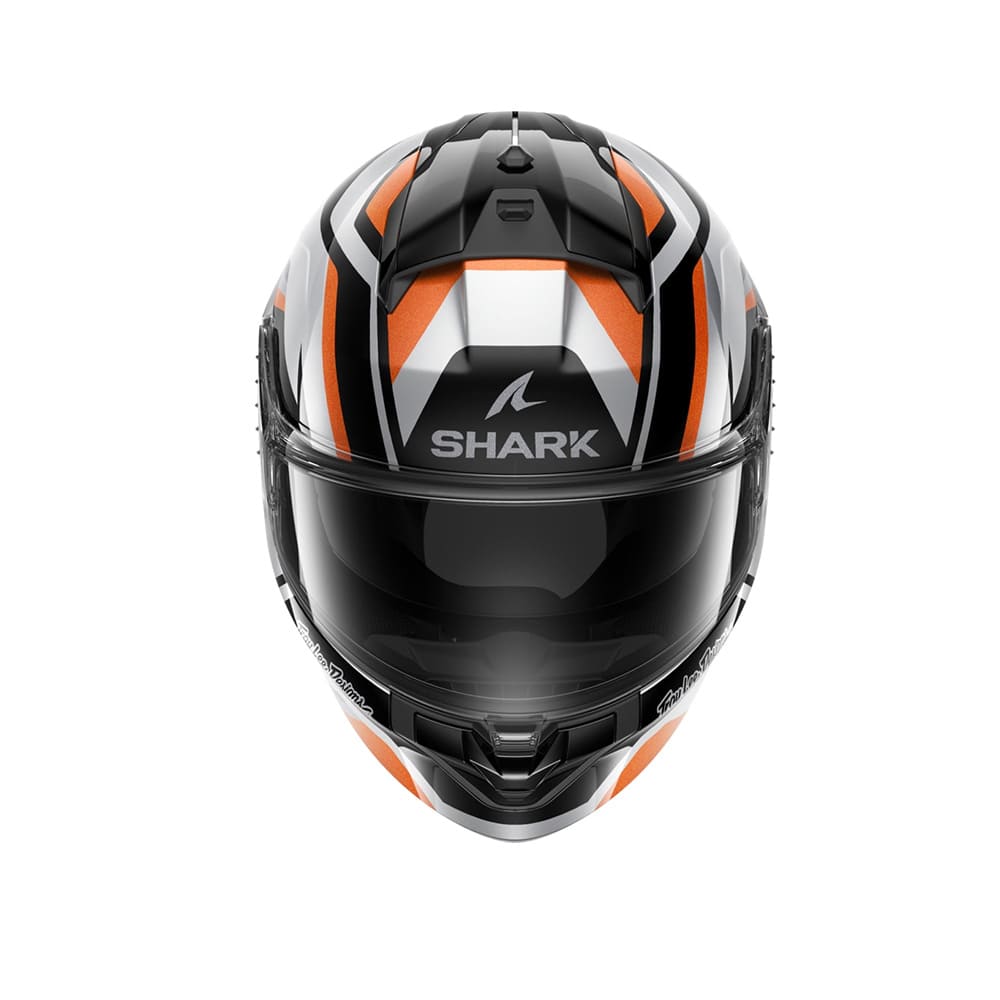 SHARK RIDILL 2 APEX ARGENTO Integrali Caschi Nero Arancione