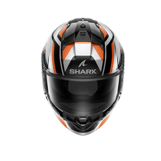 SHARK RIDILL 2 APEX ARGENTO Integrali Caschi Nero Arancione – Yamoto.it