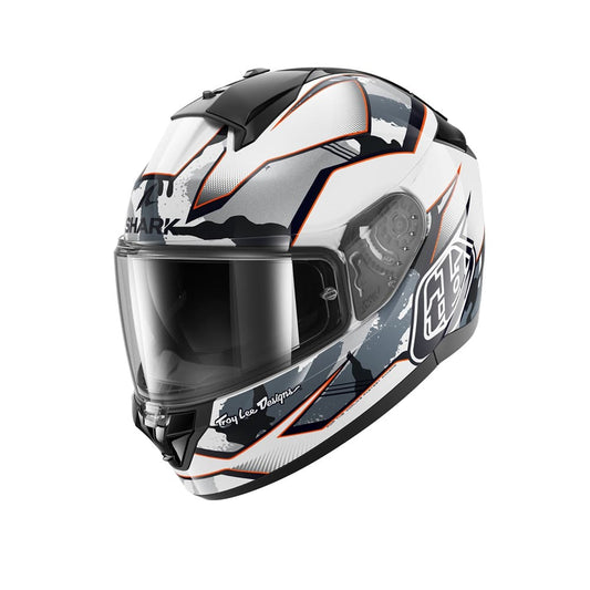 SHARK RIDILL 2 MATRIX Camo Moto Integrali Caschi Bianco Argento Rosso