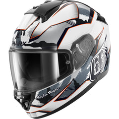 SHARK CASCOS RIDILL 2 MATRIX CAMO Blanco Plata Rojo