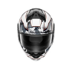 SHARK RIDILL 2 MATRIX Camo Moto Integrali Caschi Bianco Argento Rosso