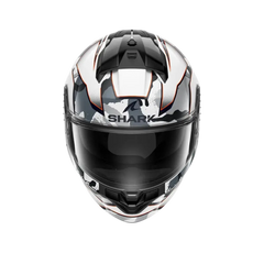 SHARK RIDILL 2 MATRIX Camo Moto Integrali Caschi Bianco Argento Rosso 