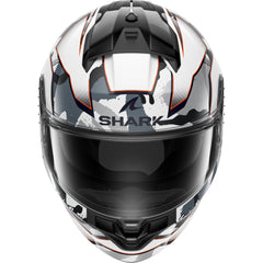 SHARK CASCOS RIDILL 2 MATRIX CAMO Blanco Plata Rojo