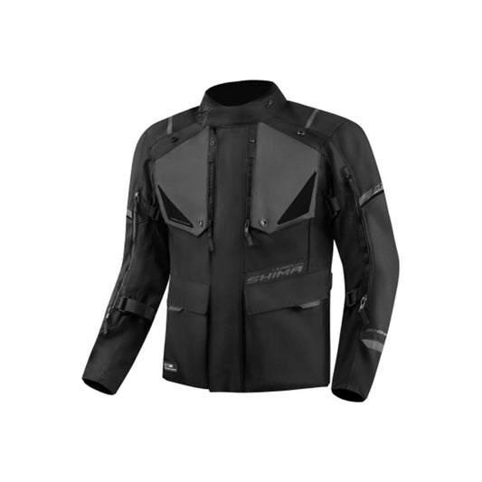 SHIMA RUNNER TEXTILE MEN JACKET BLK - SECURTEX MOTOR S.L (t/a MaximoMoto)