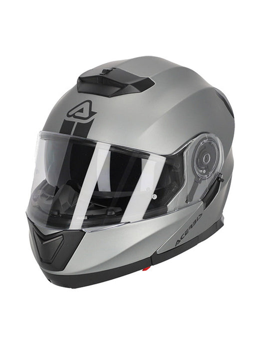 ACERBIS - CASCO MODULAR SEREL 22.06 Gris Metal - SECURTEX MOTOR S.L (t/a MaximoMoto)
