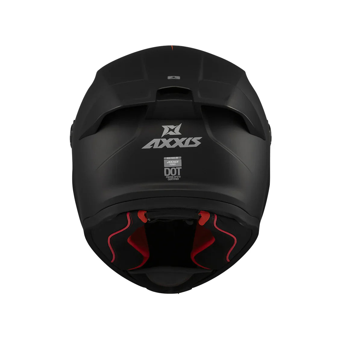 AXXIS FF132 FENIX SOLID A1 CASCO DE MOTO NEGRO MATE 