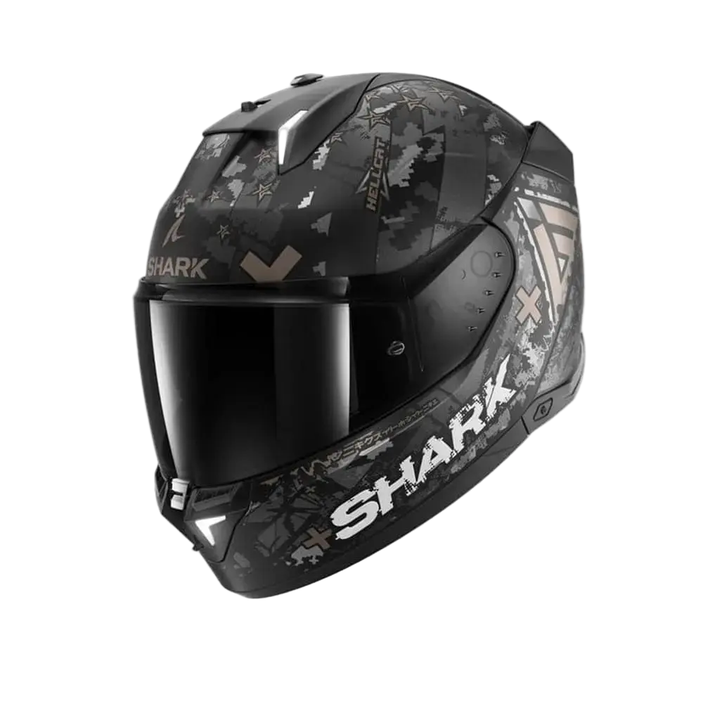 SHARK SKWAL i3 Moto Integrali Caschi Nero Grigio 