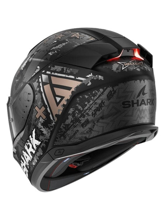 SHARK SKWAL i3 Moto Integrali Caschi Nero Grigio
