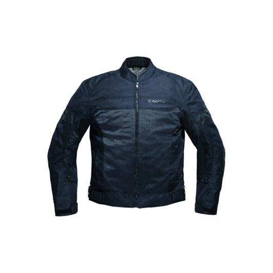 DIFI Ibiza Air Uomo Moto Giacca Tessile Blu