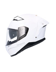 SHIRO CASCO FF950 ALPHA  MONOCOLOR BLANCO PERLA - SECURTEX MOTOR S.L (t/a MaximoMoto)