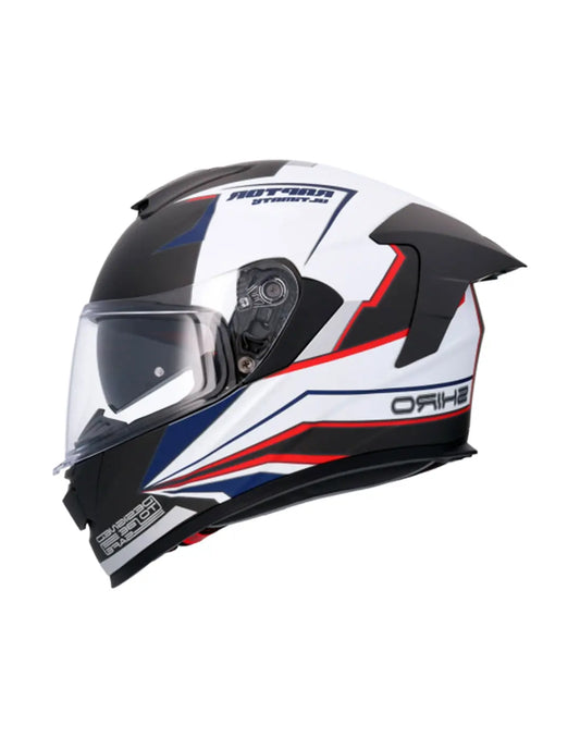 SHIRO Helmets RAPTOR ULTIMATE CASCHI NERO OPACO BIANCO – Yamoto.it