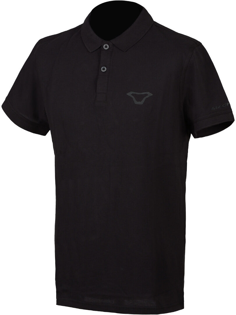 MACNA Estilo Urbano Hombre Polo Camisa Negro