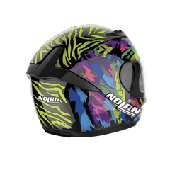 NOLAN N60-6 BARRIO 068 Moto Integrali Caschi Nero Giallo Viola Blu Rosa 