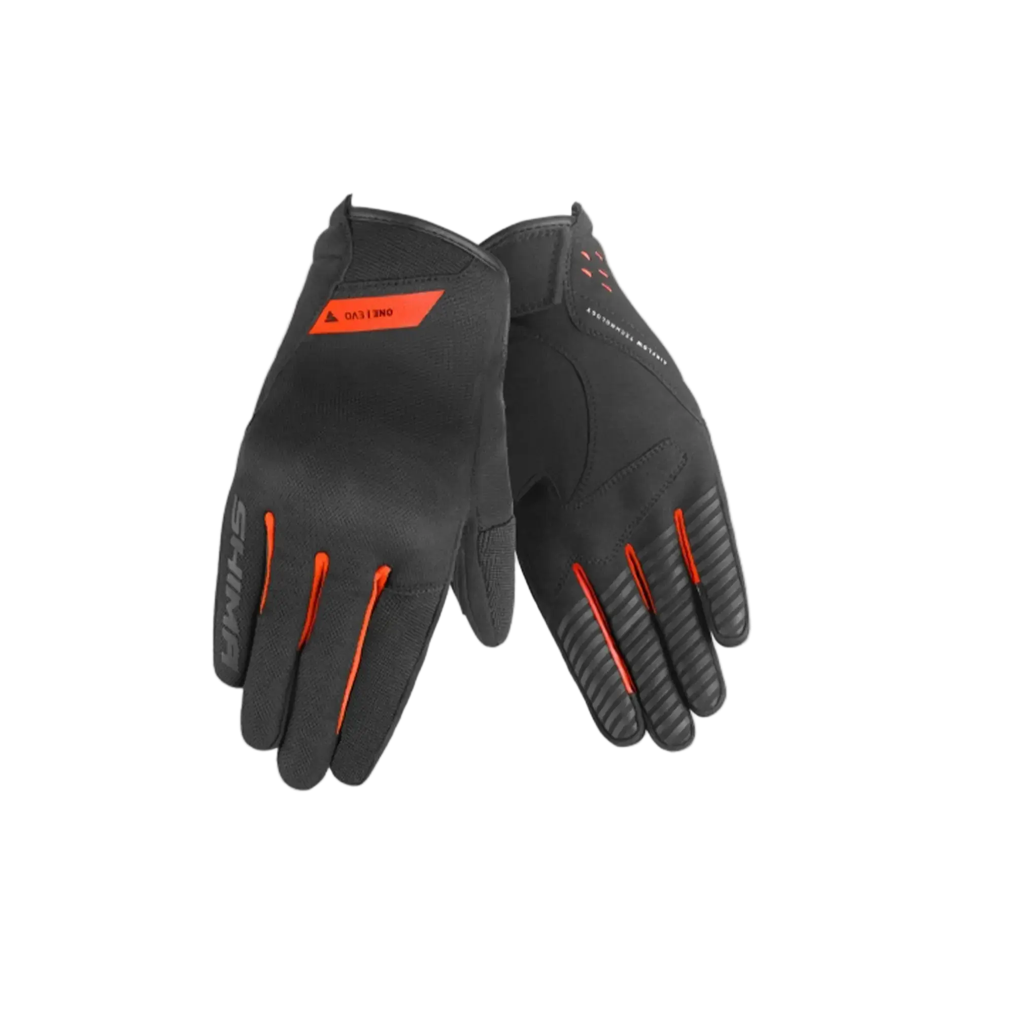 SHIMA ONE EVO GUANTI UOMO NERO ROSSO 