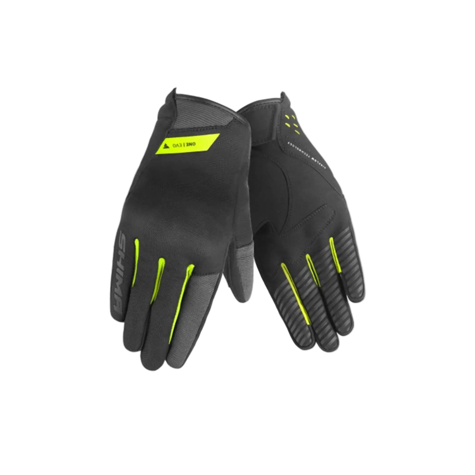 SHIMA ONE EVO GUANTI UOMO NERO GIALLO FLOU 