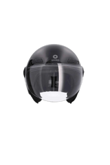 SHIRO SH-62 KYOTO Moto Jet Caschi Opaco Nero 