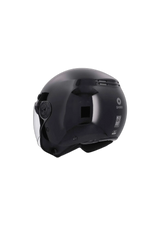 SHIRO SH-62 KYOTO Moto Jet Caschi Opaco Nero 