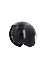 SHIRO SH-62 KYOTO Moto Jet Caschi Opaco Nero 