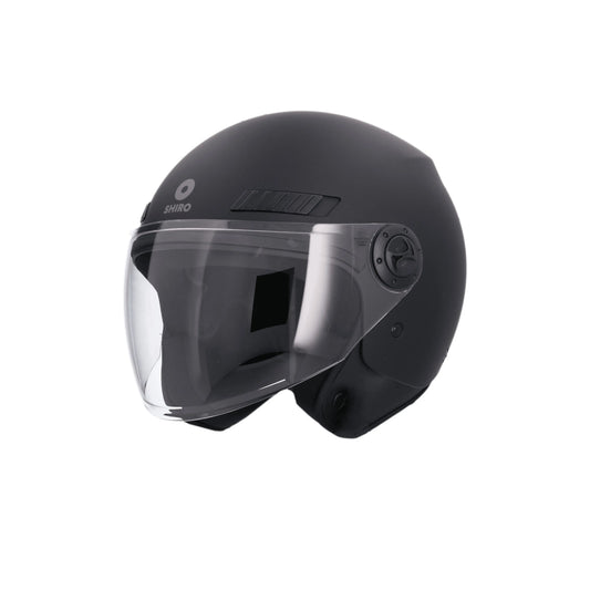 SHIRO Helmets SH-62 KIOTO CASCHI MONOCROMO NERO OPACO – Yamoto.it