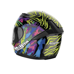 NOLAN N60-6 BARRIO 068 Moto Integrali Caschi Nero Giallo Viola Blu Rosa 