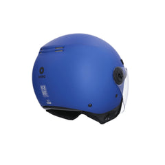 SHIRO CASCO SH-62 KIOTO MONOCOLOR AZUL MATE