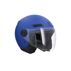 SHIRO CASCO SH-62 KIOTO MONOCOLOR AZUL MATE