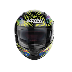 NOLAN N60-6 BARRIO 068 Moto Integrali Caschi Nero Giallo Viola Blu Rosa 