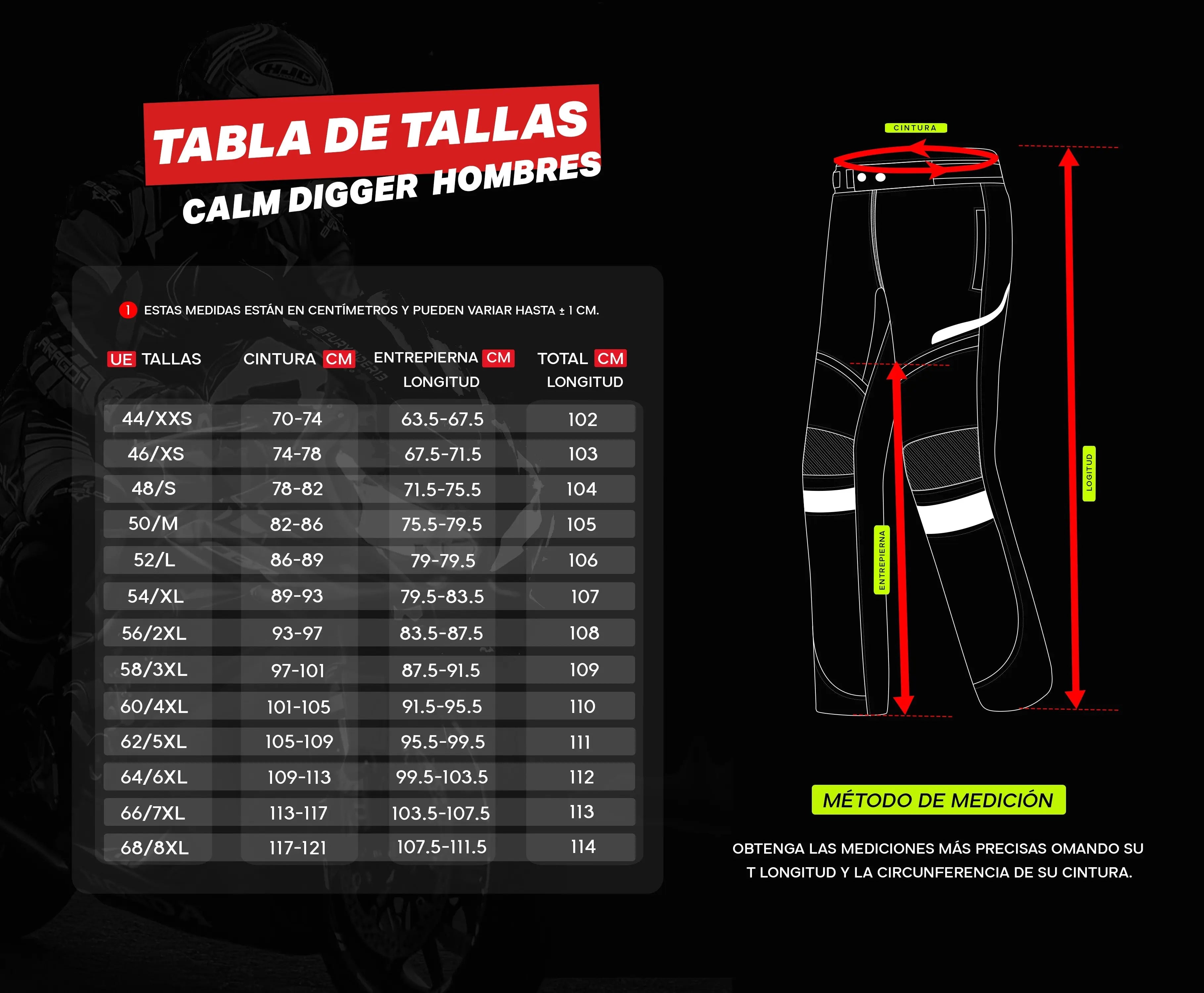 BELA - Pantalón Calm Digger Man Negro