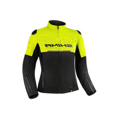 SHIMA Drift Signore Giacca moto tessuto FLUO 