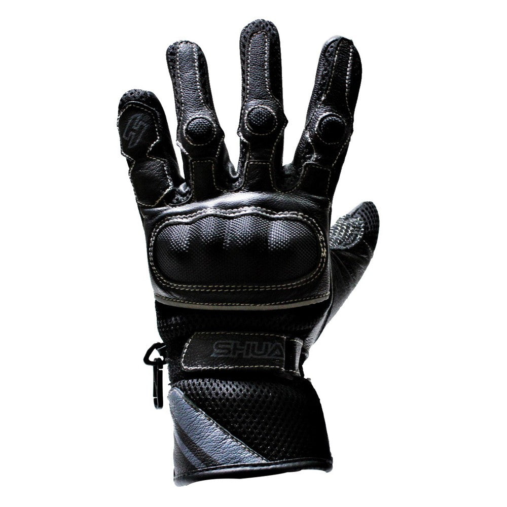 SHUA - Guante Textil SHUA Swisspo Style Negro - SECURTEX MOTOR S.L (t/a MaximoMoto)
