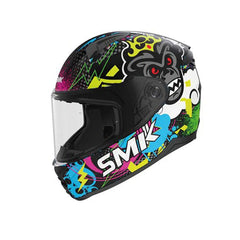 SMK BIONIC MA264 YOUTH CHIMPZ MA264 MOTO INTEGRALI MULTICOLORI CASCHI 