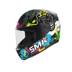 SMK BIONIC MA264 YOUTH CHIMPZ MA264 Moto Integrali Multicolori Caschi 
