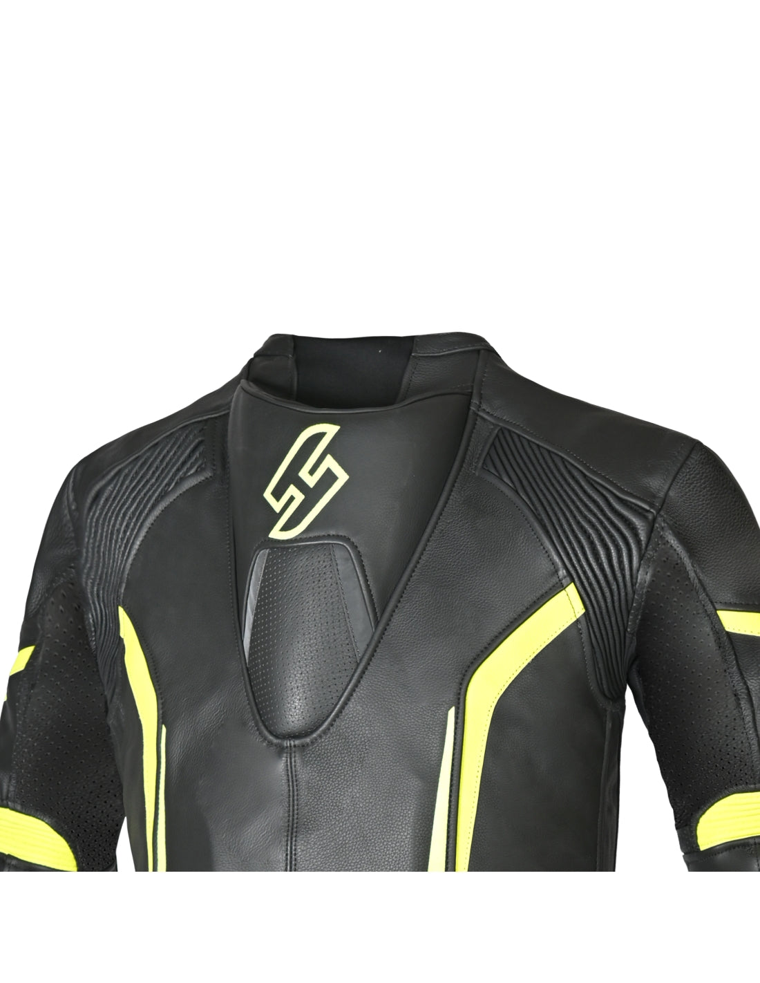 Shua Infinity Tuta Moto 2 pezzi Nero/Giallo Flu SOLO ONLINE