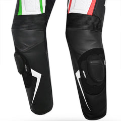 RTech Defender GP tute de moto Nero/ Blanco/ Rosso / verde 