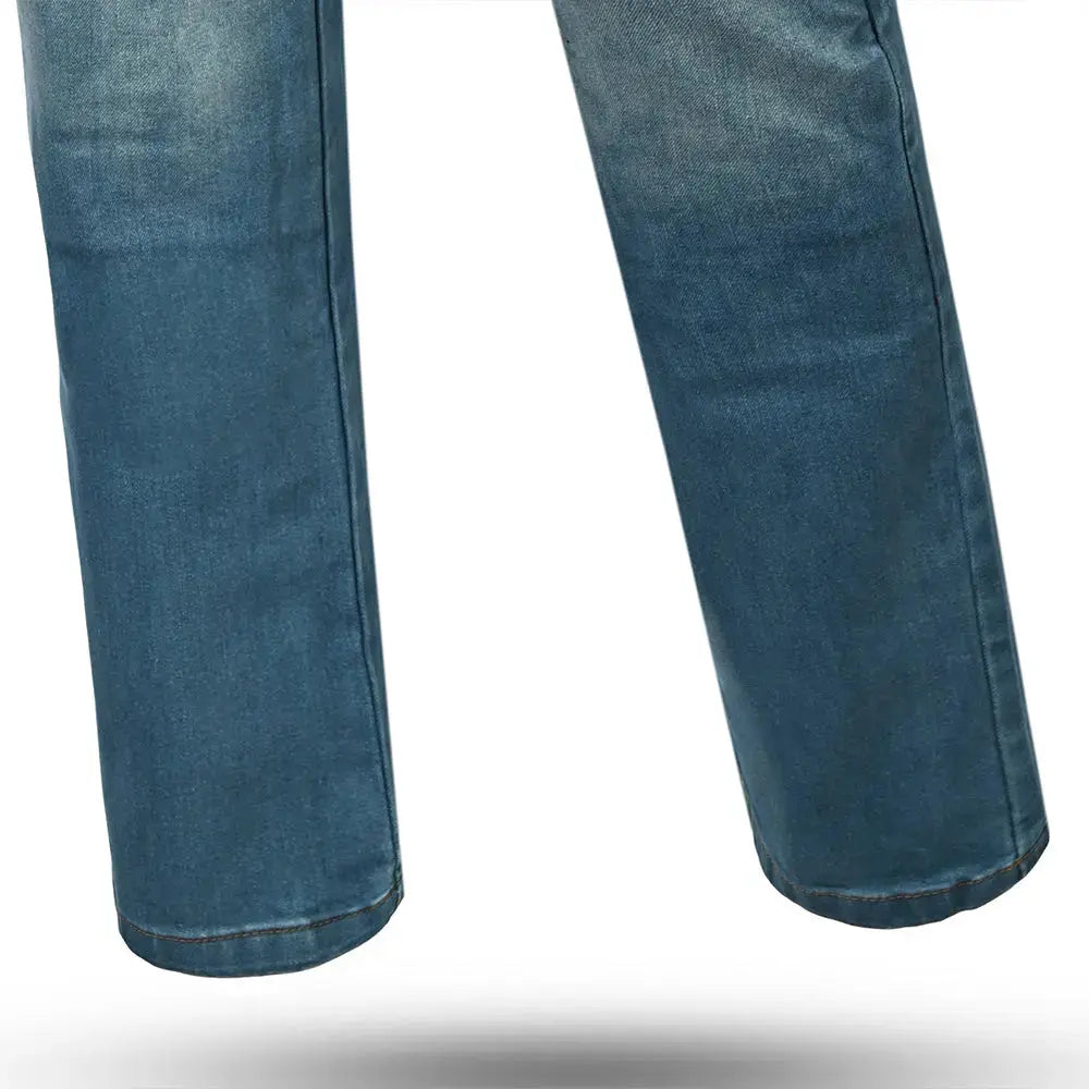 Bela Rocker Jeans Moto per Uomo Azzurro