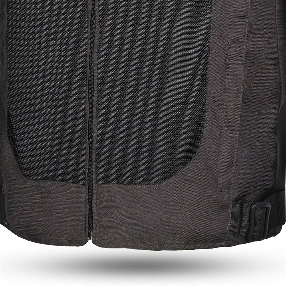 R-TECH SPIRAL MESH CHAQUETA DE MOTO DE HOMBRE TEXTIL  MUD NEGRO VERDE 