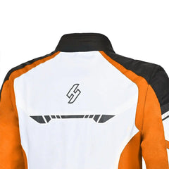 Shua Immortal Jacket impermeabile Arancione back shoulder