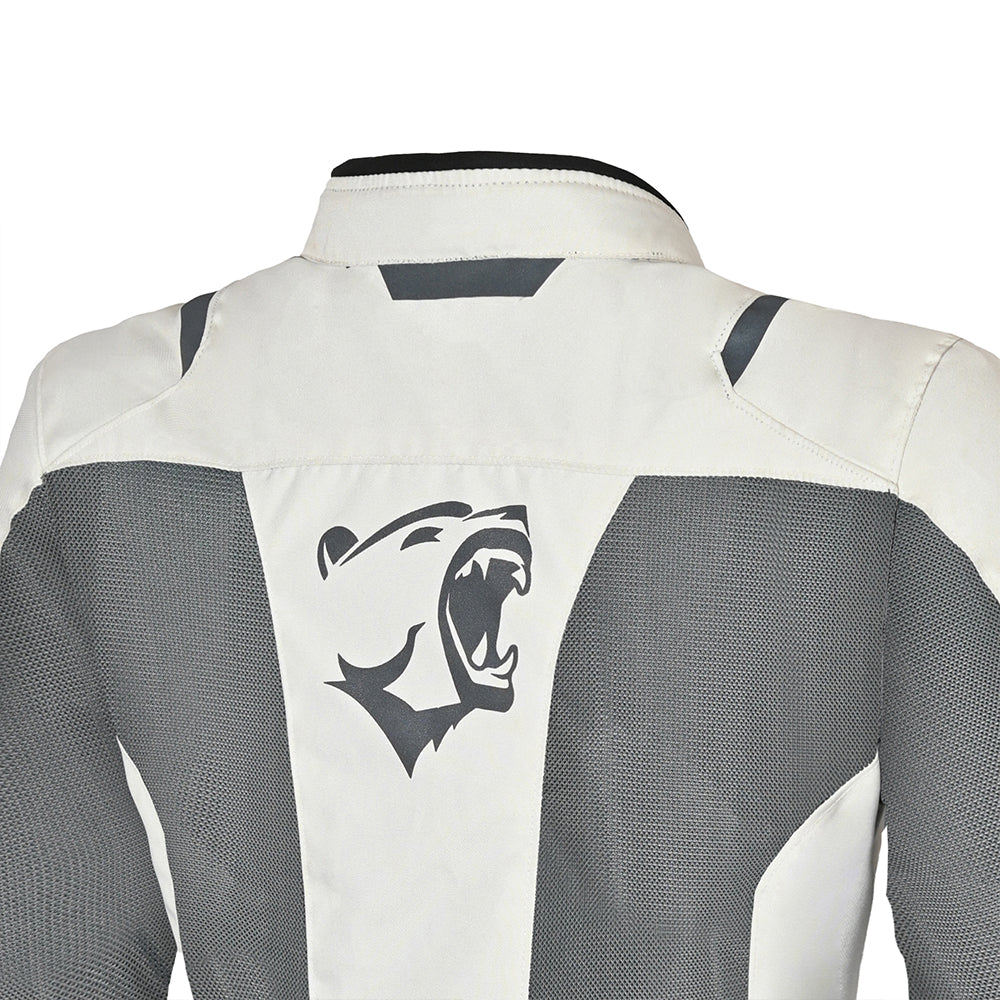 Bela MESH PRO GIACCA MOTO IN TESSUTO TRAFORATO ESTIVA DONNA GHIACCIO/GRIGIO 