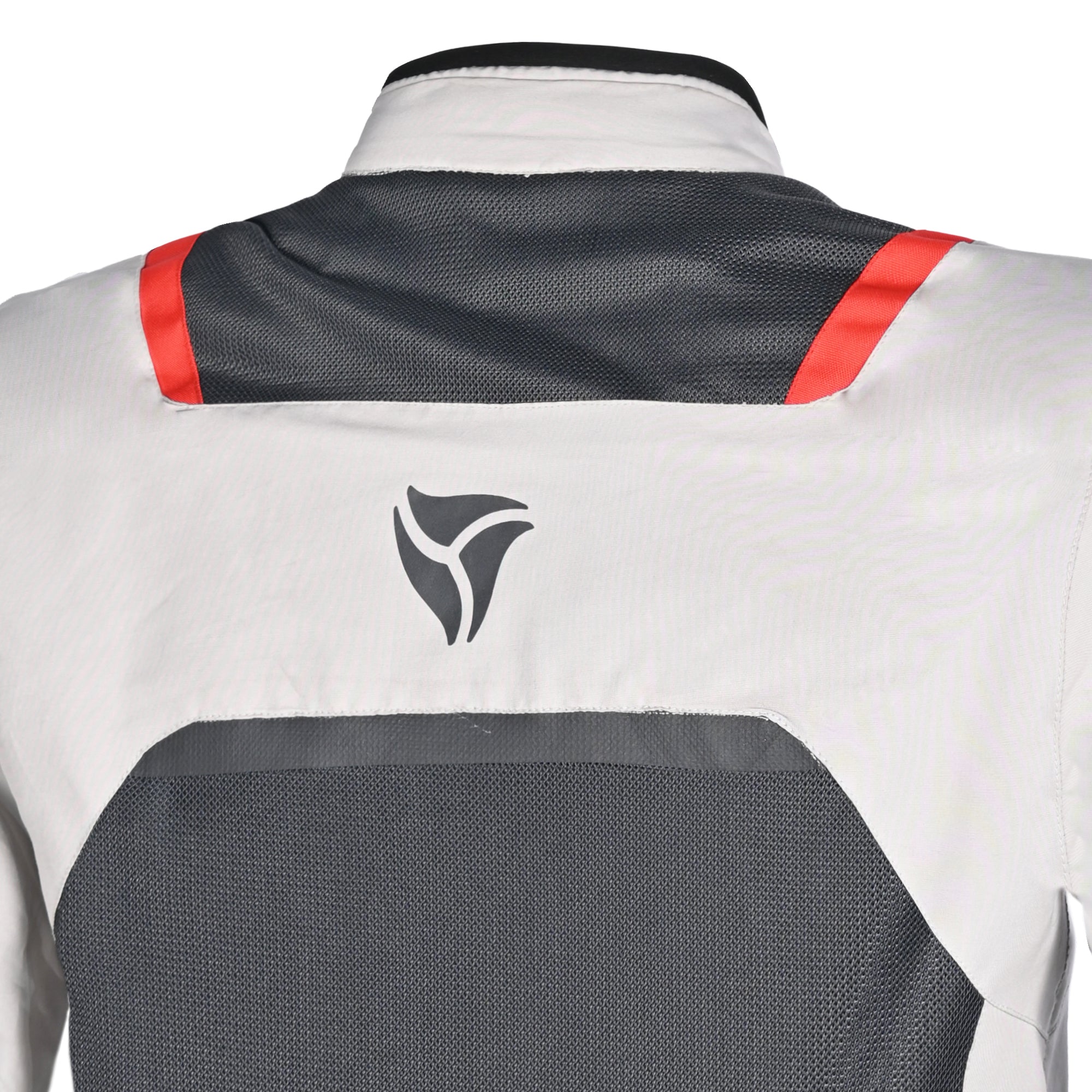 R-TECH SPIRAL MESH GIACCA MOTO ESTIVA IN TESSUTO  BIANCO/NERO/ROSSO 