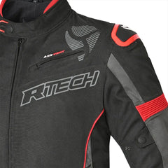 R-Tech Knight Rider Short Tre strati - Nero Rosso left shoulder