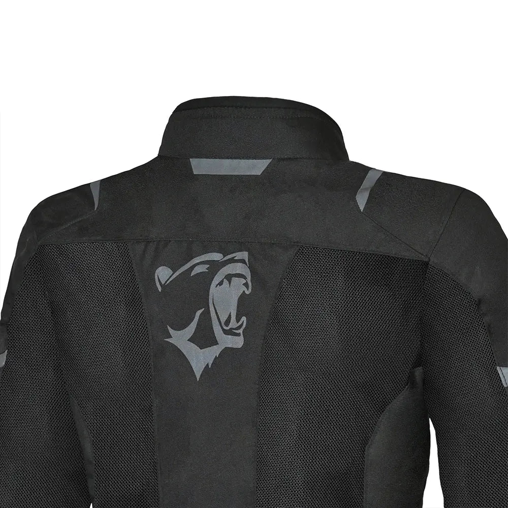 BELA MESH PRO GIACCA DONNA MOTO IN TESSUTO TRAFORATO ESTIVA NERO 