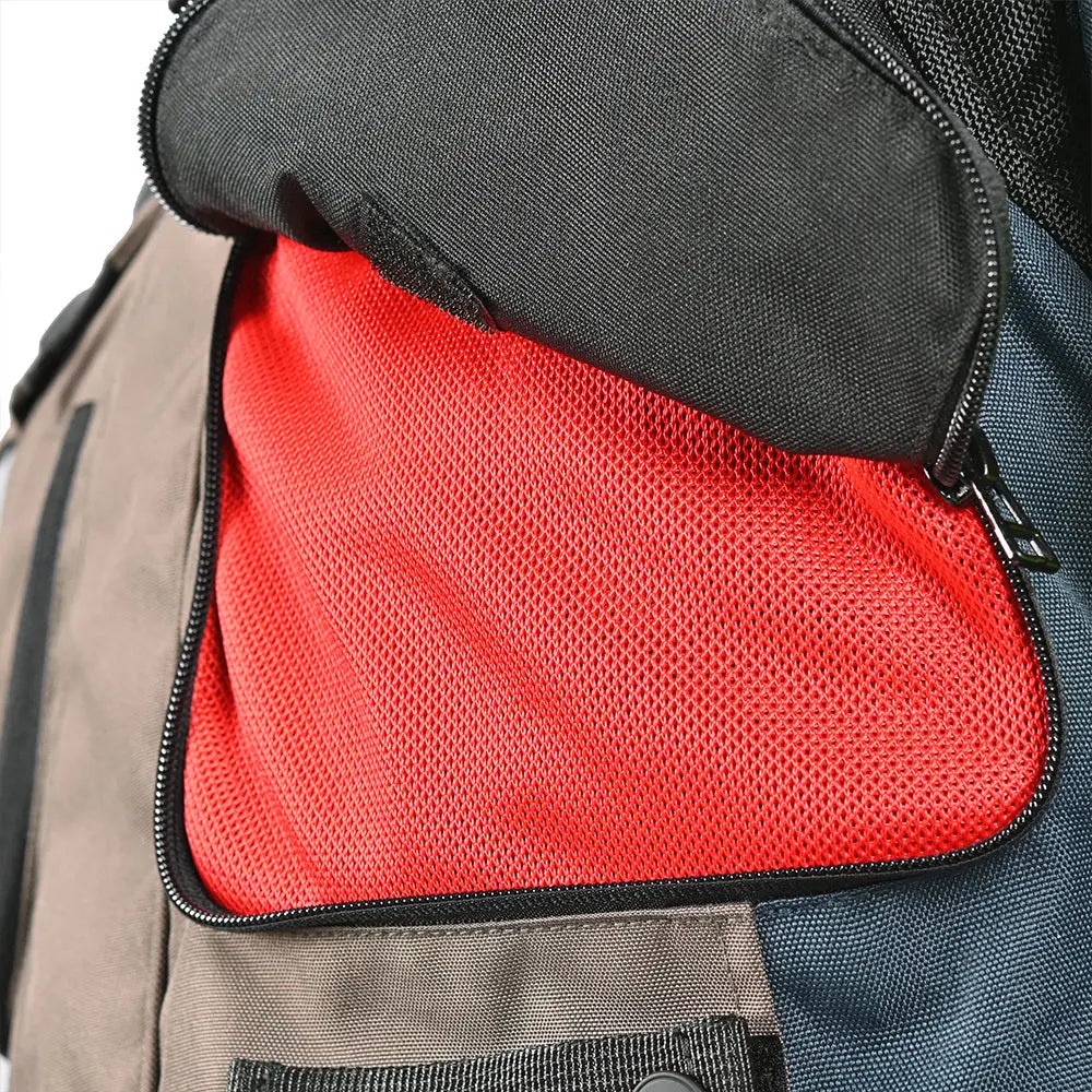 BELA CROSSROAD EXTREME WP GIACCA UOMO MOTO NAVY MARRONE 